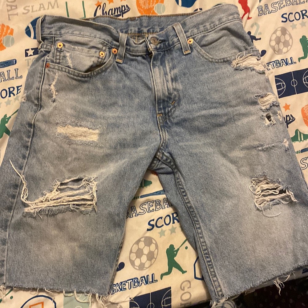 Size large Jean shorts